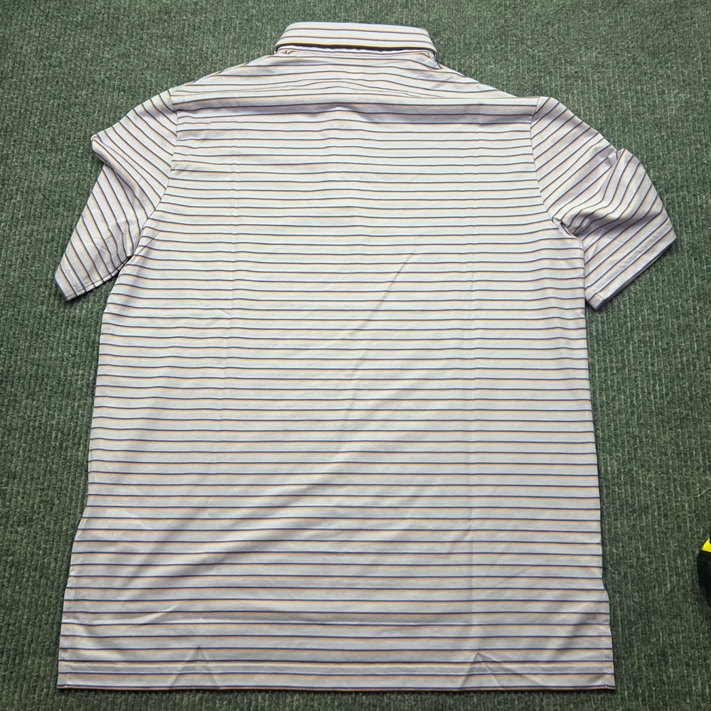RLX Ralph Lauren Mens Purple Striped Golf Concept 1 Polo Shirt Size
Medium NWT - Picture 4 of 9